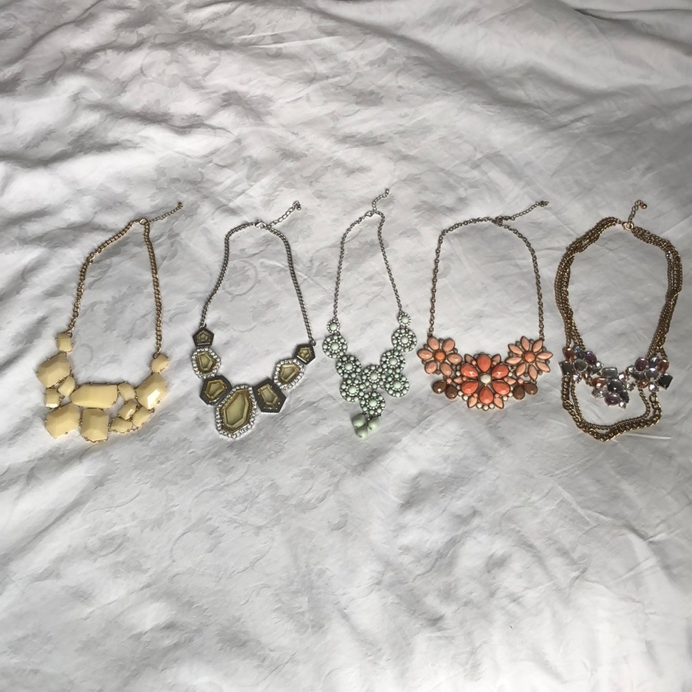 BUNDLE OF 5: Statement Necklaces